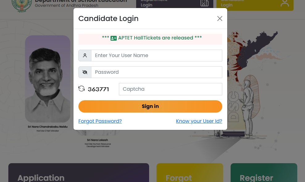 AP TET Admit Card 2025 released at tet2dsc.apcfss.in, exam from Dec 10 | Education News AP TET Hall Tickets released at (Website screengrab)
