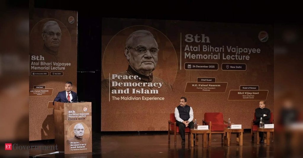 Atal Bihari Vajpayee's Legacy of Democratic Leadership at ABVML 2025, ETGovernment