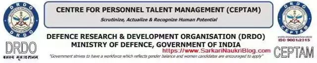 DRDO CEPTAM-11 for Technical Assistant Technician Vacancy Recruitment 2025 DRDO CEPTAM-11 for Technical Assistant Technician Vacancy Recruitment 2025