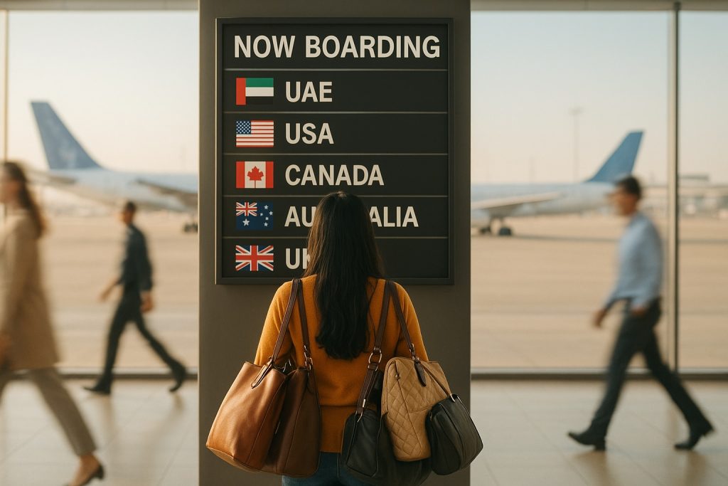 Drop in number of Indians pursuing higher education abroad, Gulf countries dominate school enrollment: Data | Education News MEA data shows a trend, that the number of Indian students in higher education overseas had risen consistently between 2022 and 2024 (Representative/AI Generated)