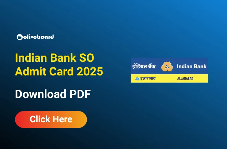 Indian Bank SO Admit Card 2025 Out, Download Hall Ticket PDF Indian Bank SO Admit Card 2025 Out, Download Hall Ticket PDF