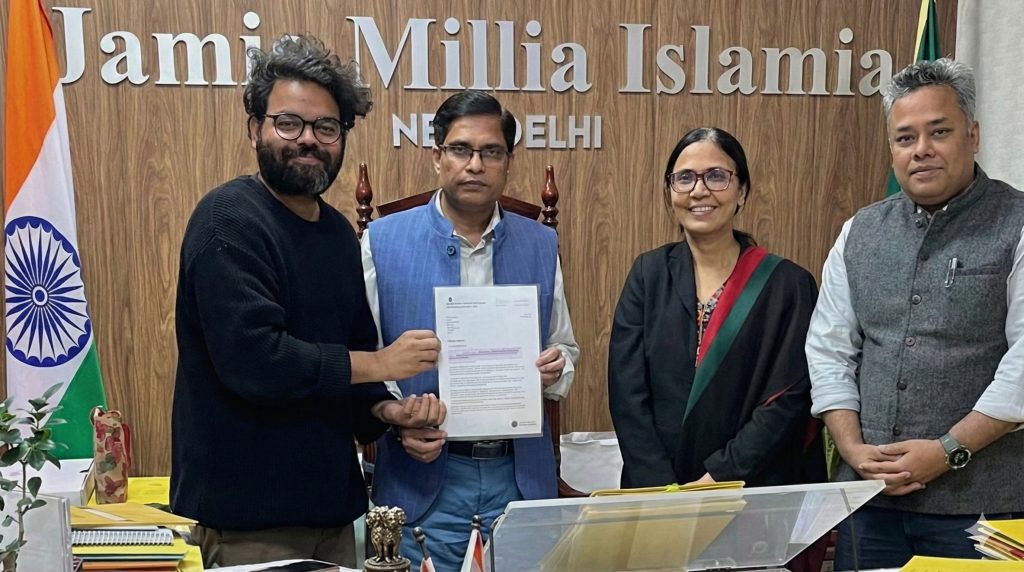 Jamia Millia researcher secures Commonwealth Split-site scholarship; what the programme offers, eligibility and more JMI research scholar Nitesh Dogne has been selected for the Commonwealth Split-site Scholarship for the academic year 2025-26 (Photo via JMI, upscaled using AI)