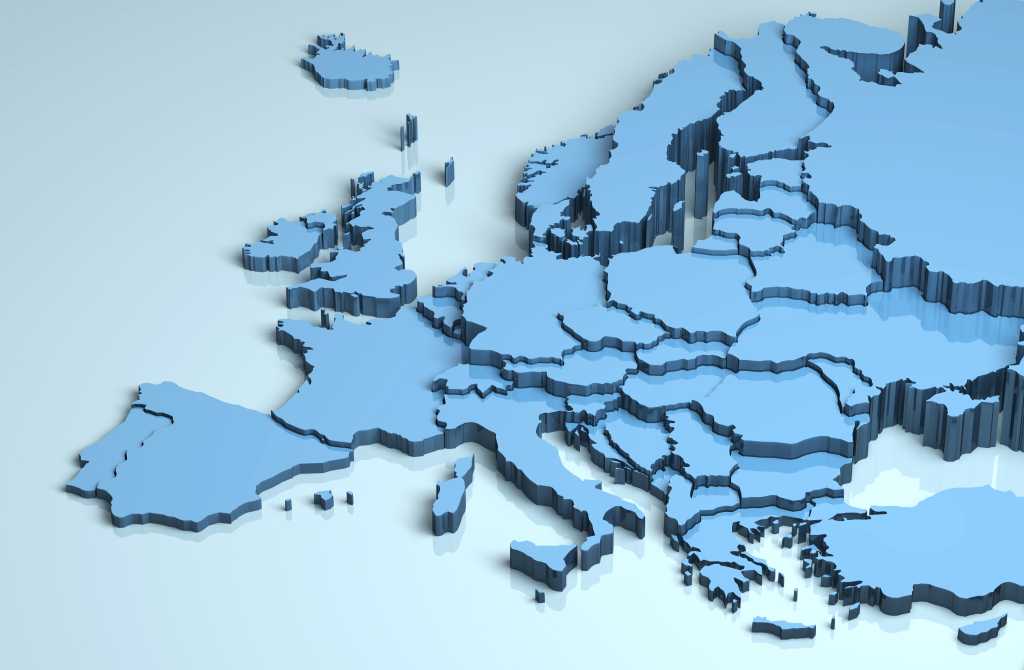 Local clouds shape Europe’s AI future Europe EU map