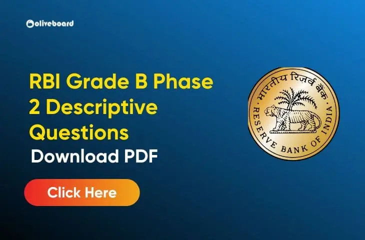 RBI Grade B Phase 2 Descriptive Questions 2025, Download PDF RBI Grade B Phase 2 Descriptive Questions 2025, Download PDF