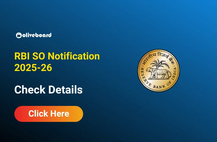 RBI SO Notification 2025-26 Out, Check Recruitment Notice RBI SO Notification 2025-26 Out, Check Recruitment Notice