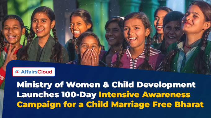 Union Minister Annpurna Devi Launches 100-Day Intensive Awareness Campaign for a Child Marriage Free Bharat in New Delhi Union Minister Annpurna Devi Launches 100-Day Intensive Awareness Campaign for a Child Marriage Free Bharat in New Delhi