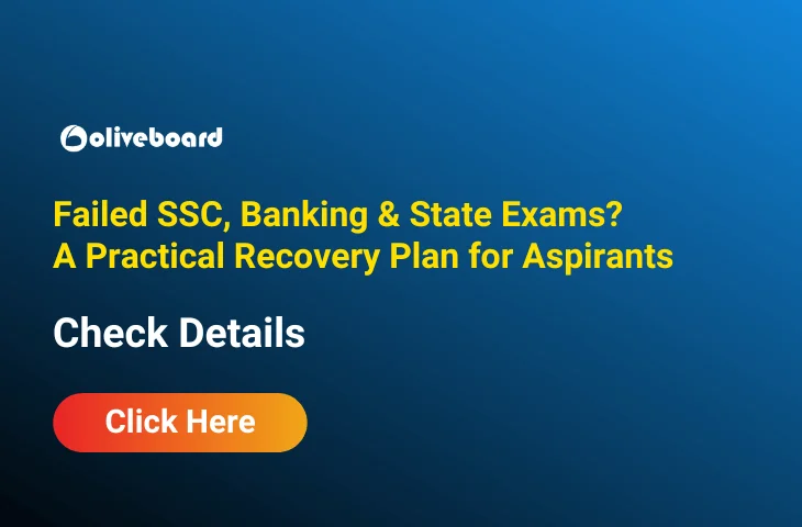 Failed SSC, Banking & State Exams? A Practical Recovery Plan for Aspirants Failed SSC, Banking & State Exams? A Practical Recovery Plan for Aspirants