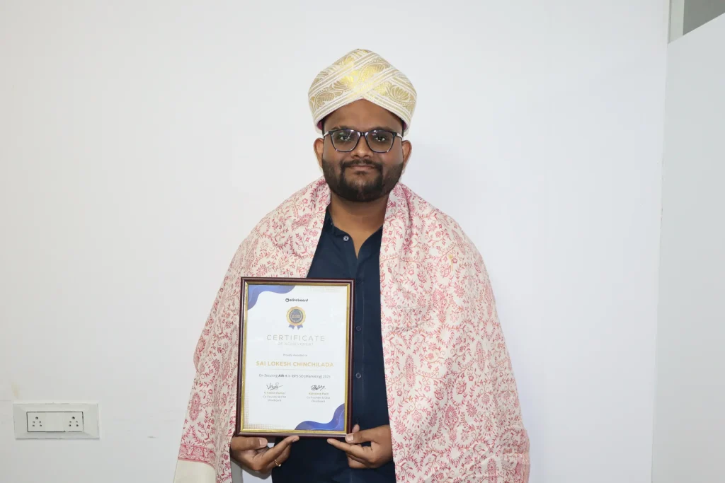 IBPS SO Marketing AIR 1 Strategy, Sai Lokesh’s Success Story IBPS SO Marketing AIR 1 Strategy, Sai Lokesh’s Success Story