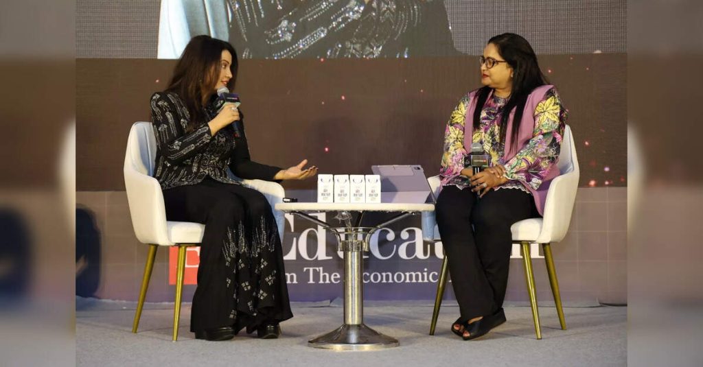 Amruta Fadnavis on education, self-worth and nation-building, ETEducation Amruta Fadnavis on education, self-worth and nation-building, ETEducation