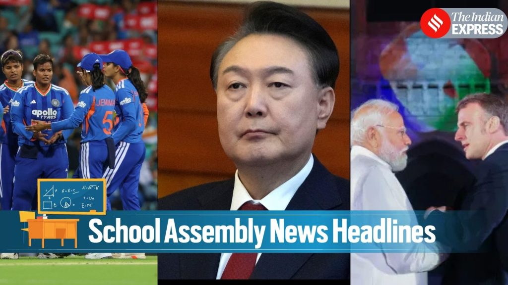 Andrew Mountbatten arrest, Ind vs Aus women T20 match & more Today News Headlines for School Assembly, February 20, 2026: