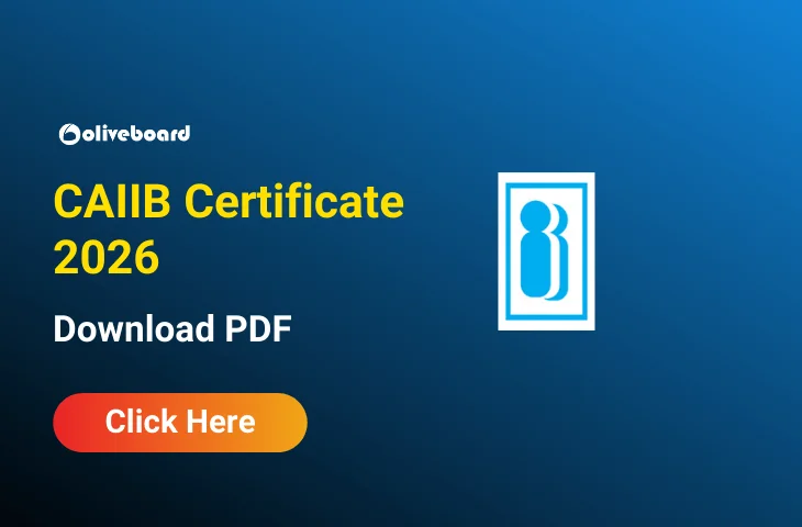 CAIIB Certificate 2026, Download CAIIB E-Certificate PDF CAIIB Certificate 2026, Download CAIIB E-Certificate PDF