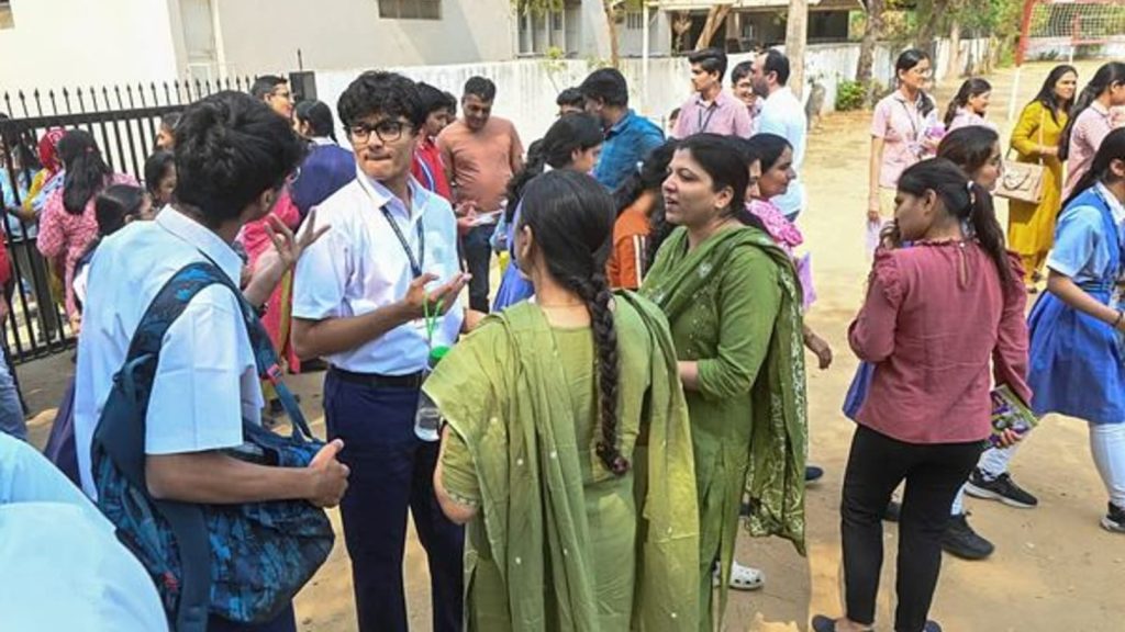 CBSE Class 12 Physics Exam Analysis: How was the paper today? | Education News CBSE Class 12 Physics question paper had 33 compulsory questions
