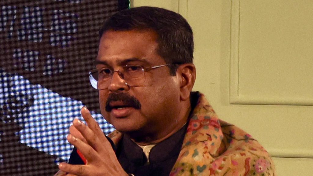 Dharmendra Pradhan at Express Adda, National Education Policy, NEP 2020, Dharmendra Pradhan, Express Adda, artificial intelligence, AI catalyst, technology bridge for education, Indian express news, current affairs