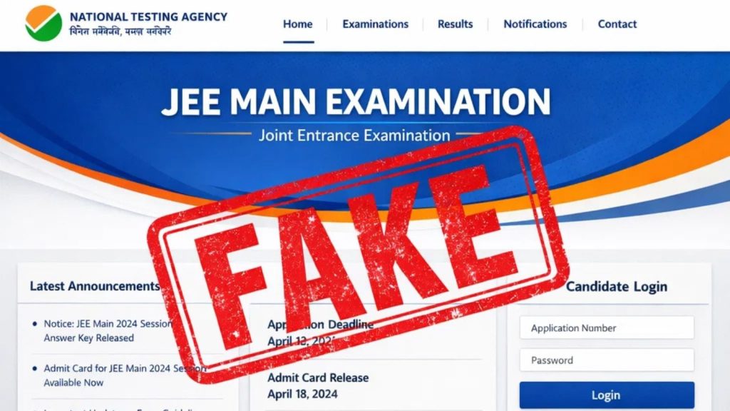 JEE Main Result 2026 Session 1: Fake Vs real NTA websites to check & download scorecards