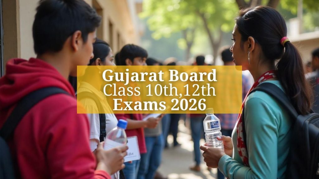 GSEB SSC, HSC Exams 2026 begin tomorrow: Follow these instructions before entering the exam hall | Education News Gujarat Board HSC SSC Exams 2026