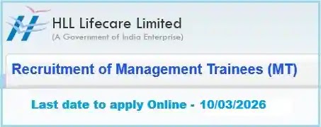 HLL Lifecare Management Trainees Vacancy Recruitment 2026 HLL Lifecare Management Trainees Vacancy Recruitment 2026
