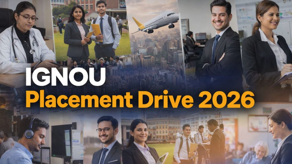IGNOU Campus Placement Drive 2026