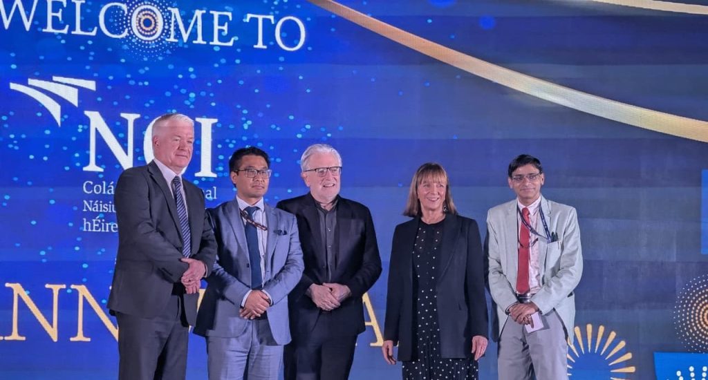 National College of Ireland announces Rs 75 lakh scholarships for Indian students Dignitaries at the NCI event in New Delhi on Friday