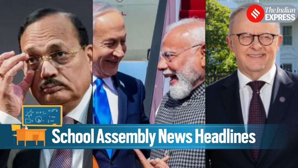 PM Modi in Israel, NCERT backtracks on textbook, DGCA grounds 4 Learjet aircrafts Today News Headlines for School Assembly, February 26, 2026