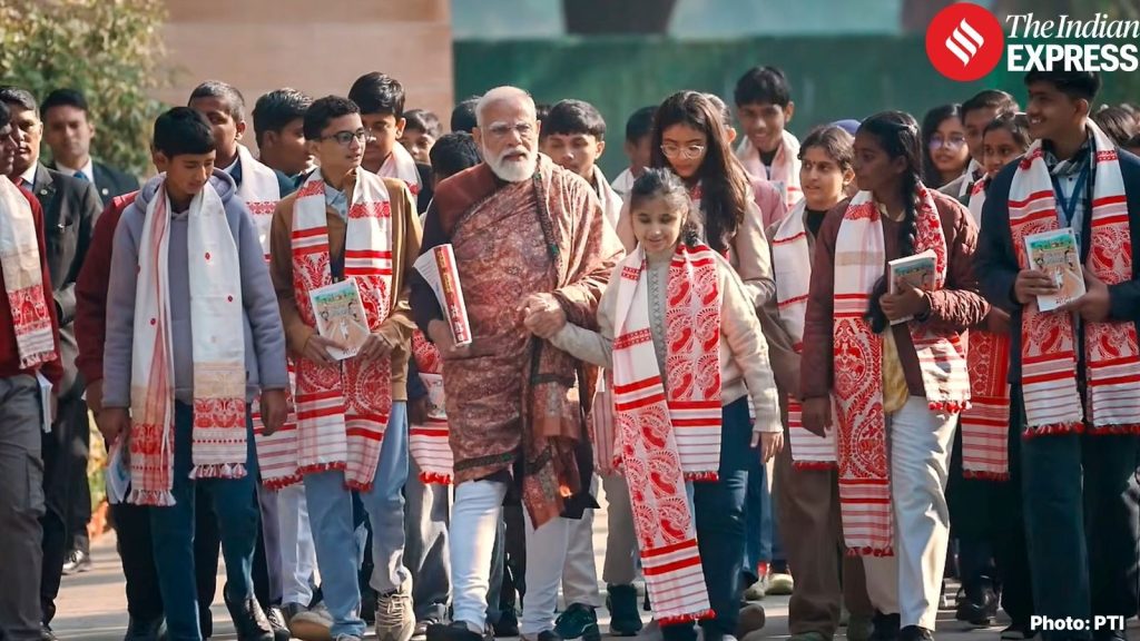 The ninth edition of Pariksha Pe Charcha, showed students from different parts of the country