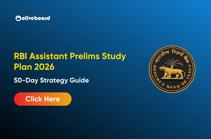 RBI Assistant Prelims Study Plan 2026: 50-Day Strategy Guide RBI Assistant Prelims Study Plan