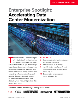 Spotlight report: Accelerating Data Center Modernization Spotlight report: Accelerating Data Center Modernization