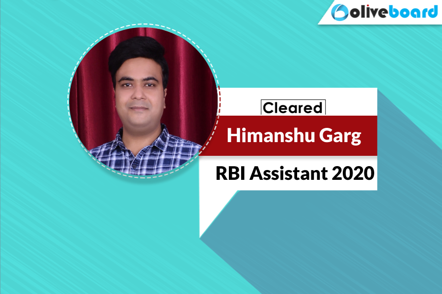 Success Story of Himanshu Garg: Cleared RBI Assistant success story of himanshu garg