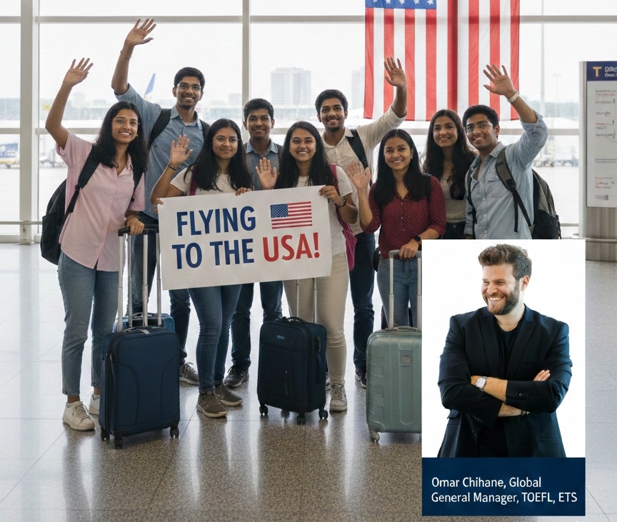 ‘Indian students aren’t abandoning US; they’re recalibrating,’ says TOEFL chief, dismisses rumours of ETS selling testing business | Education News study in us