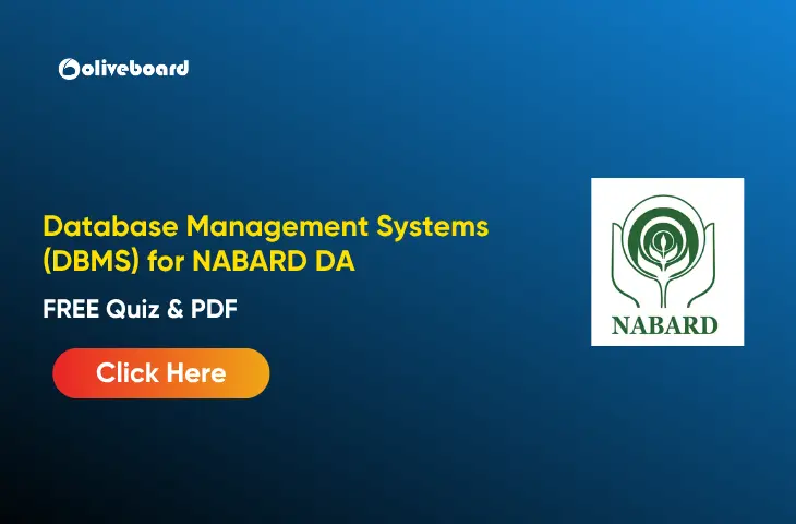Database Management Systems (DBMS), FREE PDF & Quiz Database Management Systems (DBMS)
