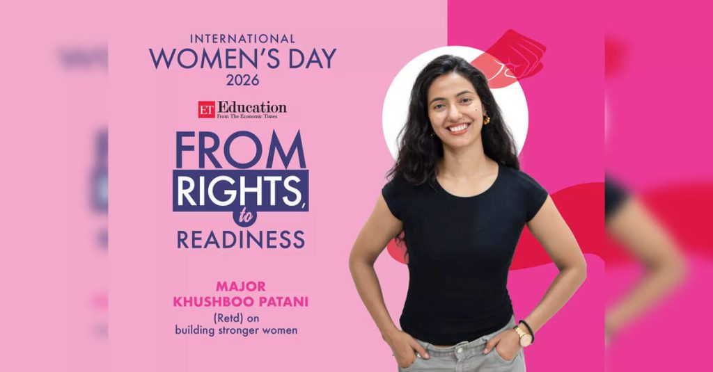 Major Khushboo Patani's Call to Build Resilience and Strength on International Women's Day 2026, ETEducation