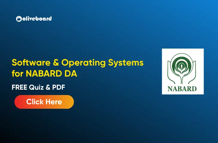 Software & Operating Systems for NABARD DA, FREE Notes & Quiz Software & Operating Systems