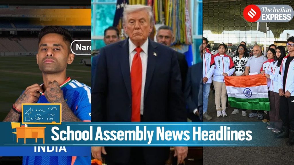 T20 World Cup 2026 Final between Ind Vs NZ Today News Headlines for School Assembly, March 9, 2026: T20 World Cup 2026 Final between Ind Vs NZ