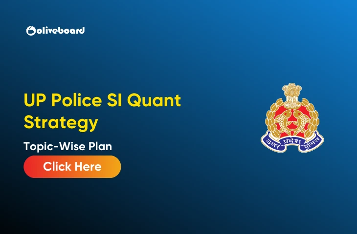 UP Police SI Quant, Live Quiz, Strategy, and FREE PDF UP Police SI Quant Strategy