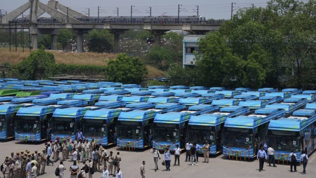 electric buses, haryana