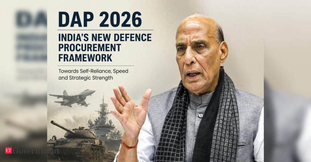 A Game-changer for Defence Procurement and Self-Reliance, ETGovernment
