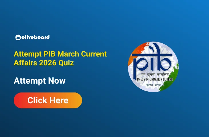 Attempt PIB March Current Affairs 2026 Quiz & Download PDF Attempt PIB March Current Affairs 2026 Quiz & Download PDF