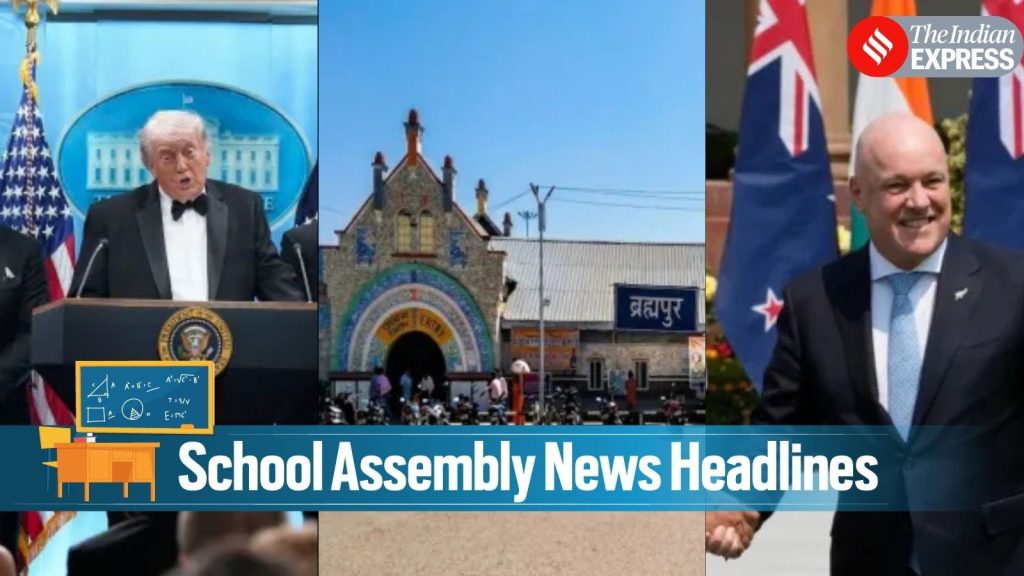 Today News Headlines for School Assembly, April 27, 2026