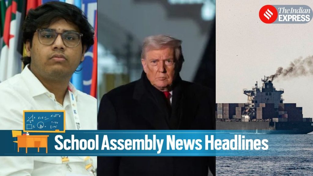 Today News Headlines for School Assembly, April 22, 2026