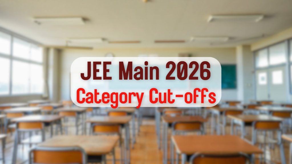 JEE Main Category-wise cut offs