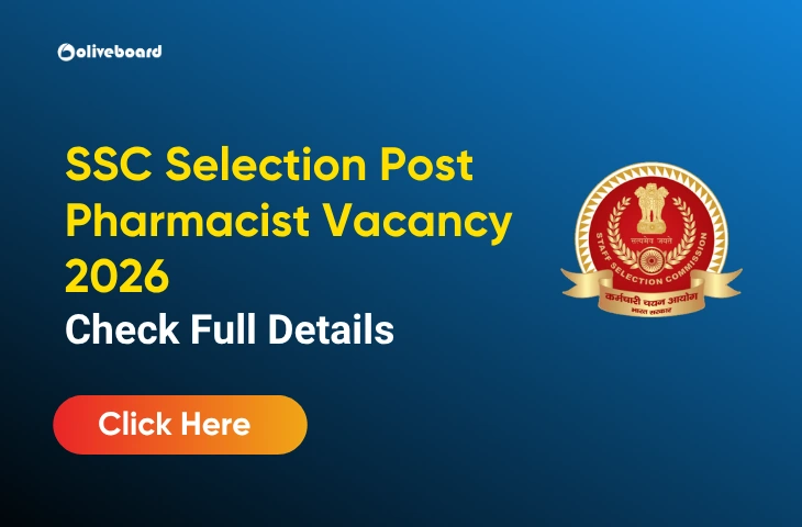 SSC Selection Post Pharmacist Vacancy 2026, Total Posts & More SSC Selection Post Pharmacist Vacancy 2026, Total Posts & More