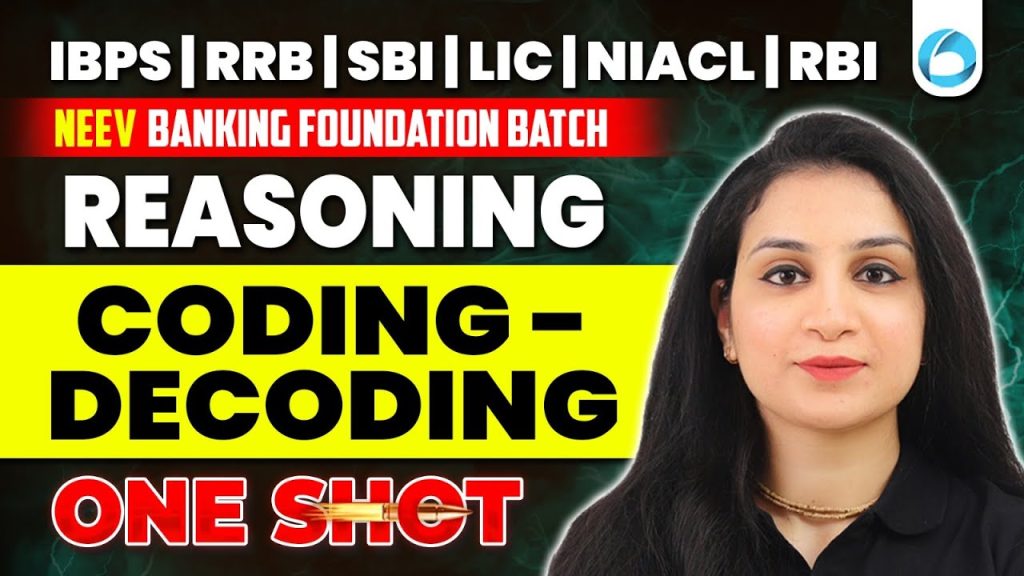 [Video] How to solve Coding & Decoding Questions IBPS, RBI, SSC CGL, SBI Exams