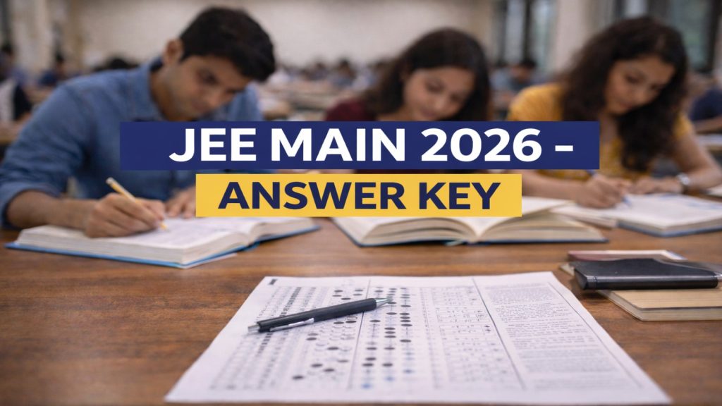 JEE Main answer key for session 2 released