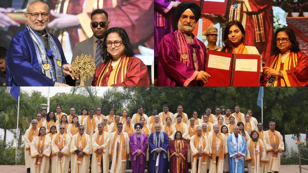 ‘IGNOU no longer distance, but closest learning system’: Vice President at 39th convocation as 3.24 lakh graduate | Education News IGNOU 39th convocation 2026