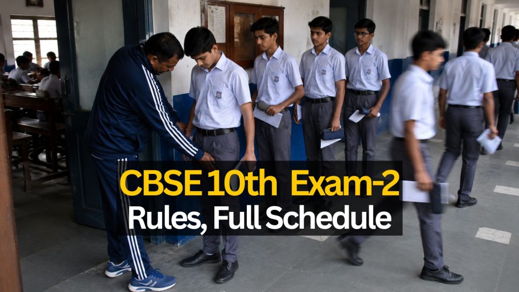 CBSE 10th Exam-2 Rules, Full Schedule