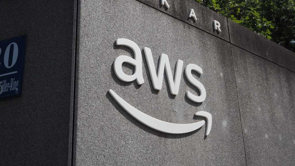 AWS debuts Graviton-powered Redshift RG instances to cut analytics costs AWS logo on wall