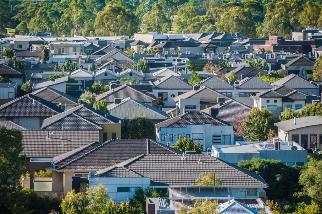 An AI data center in your home? melbourne australia houses suburb real estate shutterstock 1058323847