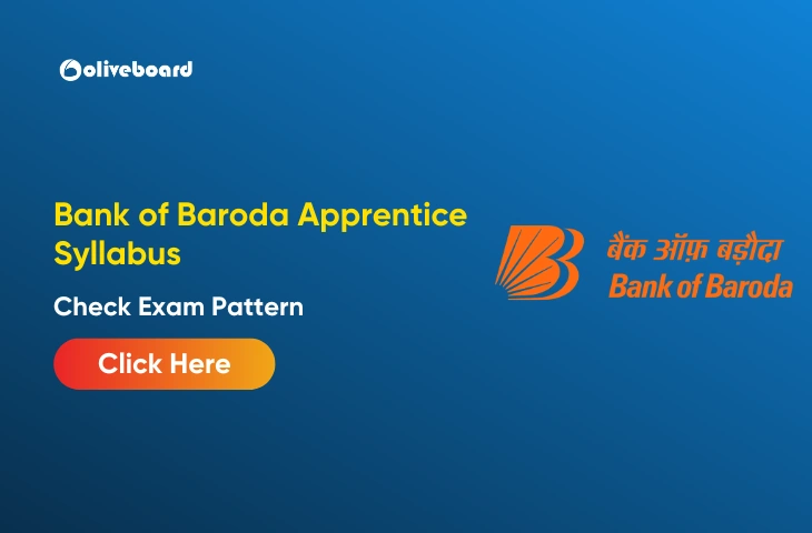 Bank of Baroda Apprentice Syllabus and Exam Pattern 2026 Bank of Baroda Apprentice Syllabus and Exam Pattern