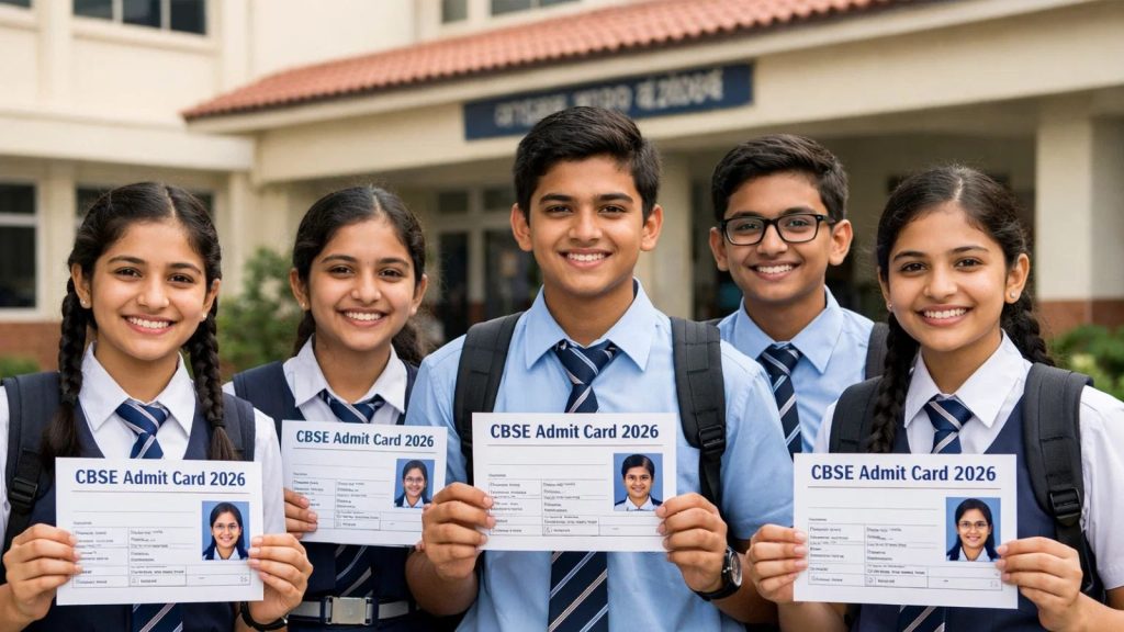 CBSE Admit Cards 2026: Class 10th, 12th hall tickets OUT