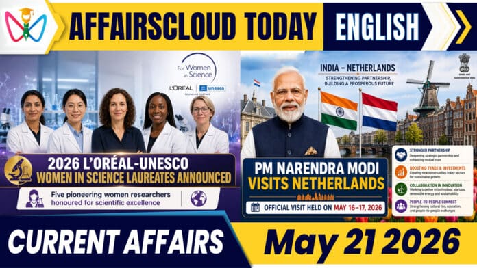 Current Affairs 21 May 2026 Current Affairs 21 May 2026