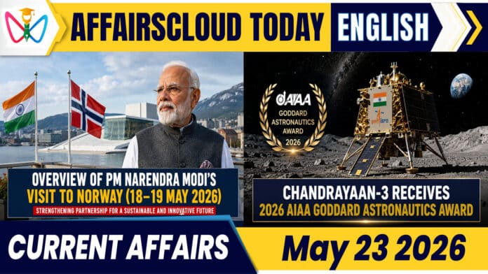 Current Affairs 23 May 2026 Current Affairs 23 May 2026